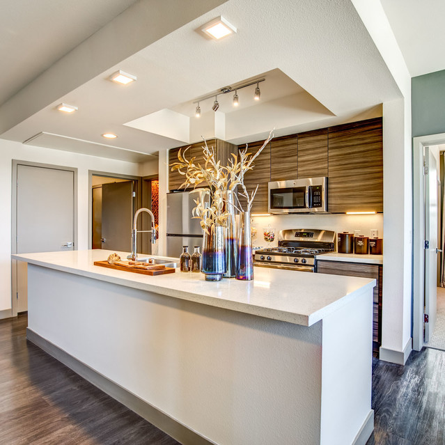 Douglas at Stonelake - Open-Concept Kitchen with a Large Central Island
